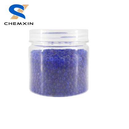 Indicatore di umidità 4-2mm Gel di silice blu per assorbire l'umidità