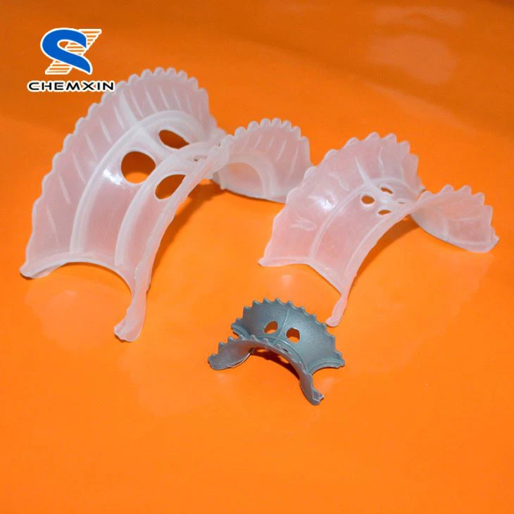 torre di plastica del PVC CPVC PVDF di 38mm RPP che imballa gli anelli eccellenti della sella di Intalox Uded nella torre di raffreddamento